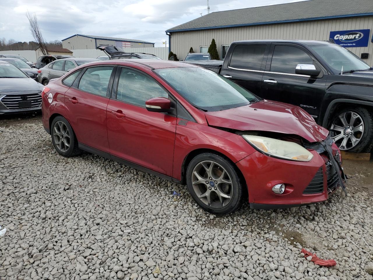 2014 Ford Focus Se vin: 1FADP3F29EL216156