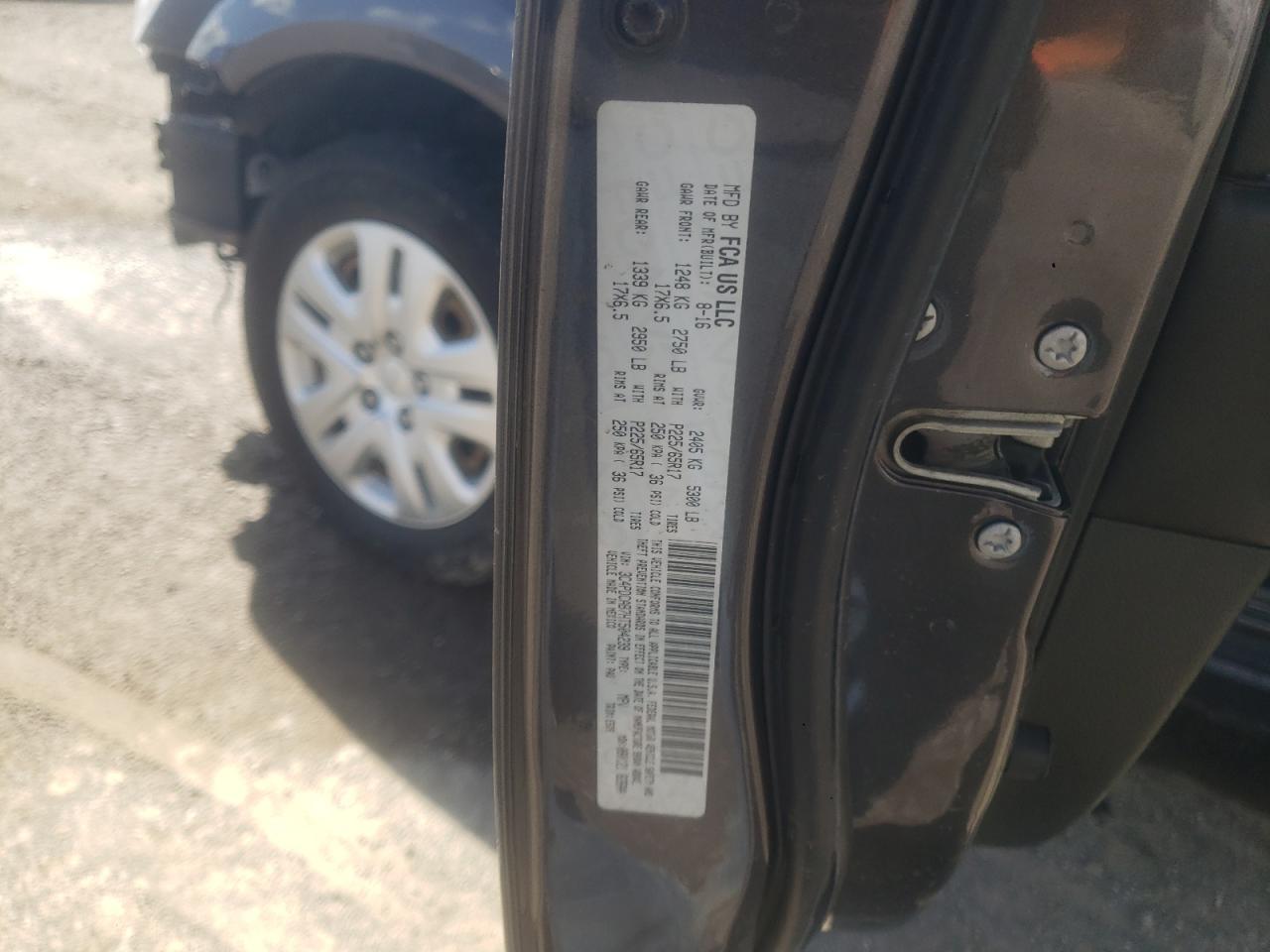 3C4PDCAB7HT504239 2017 Dodge Journey Se