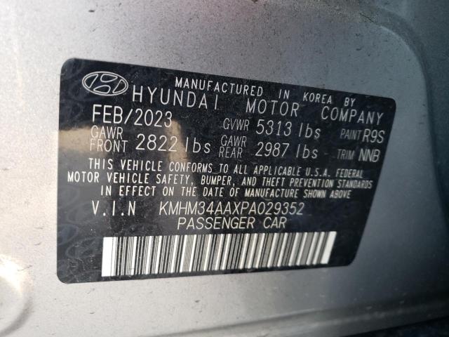 2023 HYUNDAI IONIQ 6 SE - KMHM34AAXPA029352