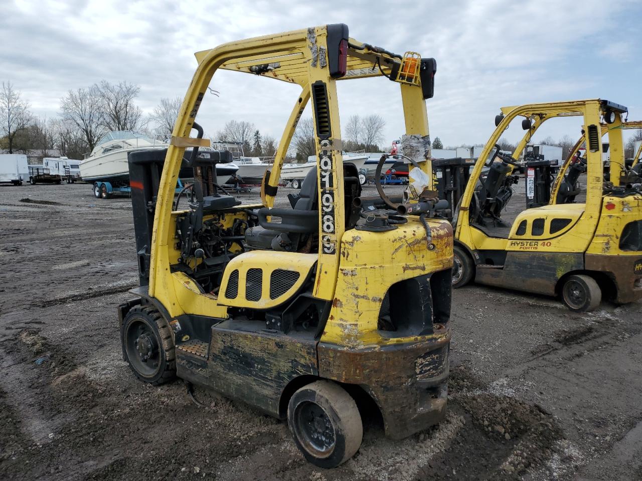 Lot #3242791966 2009 HYST FORKLIFT