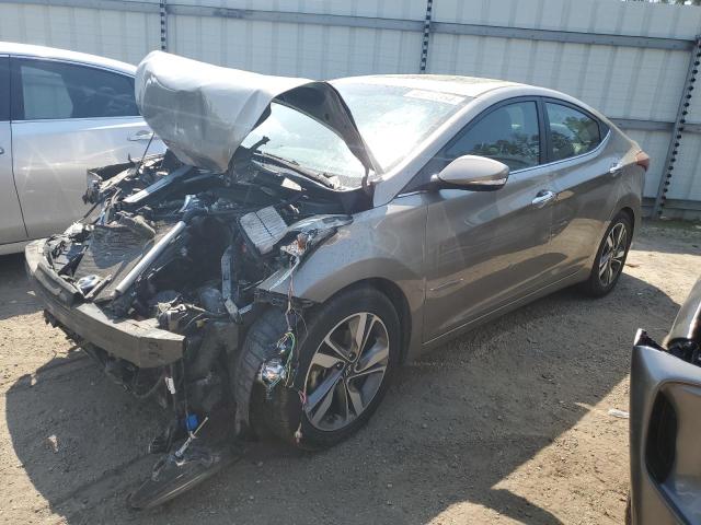 Lot #2452925421 2015 HYUNDAI ELANTRA SE salvage car