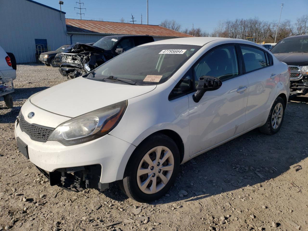 2016 Kia Rio Lx vin: KNADM4A37G6686421
