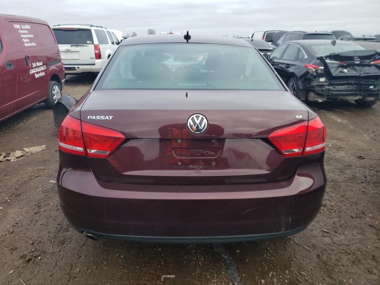 1VWBP7A36DC118240 2013 Volkswagen Passat Se