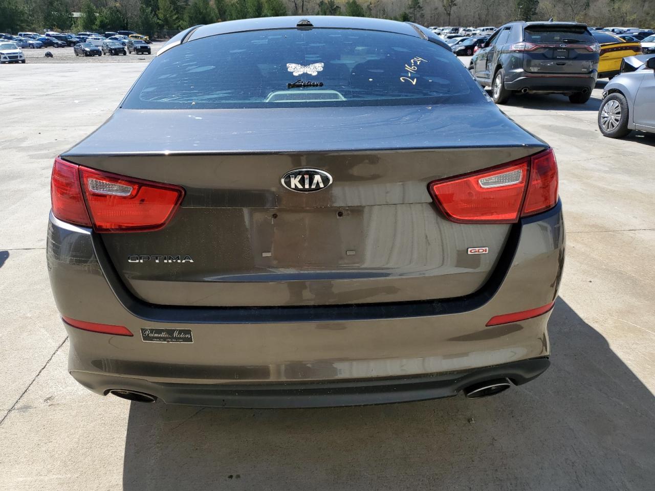 2015 Kia Optima Lx vin: 5XXGM4A70FG358681