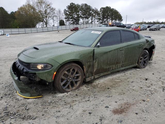 Lot #2455196368 2022 DODGE CHARGER R/ salvage car