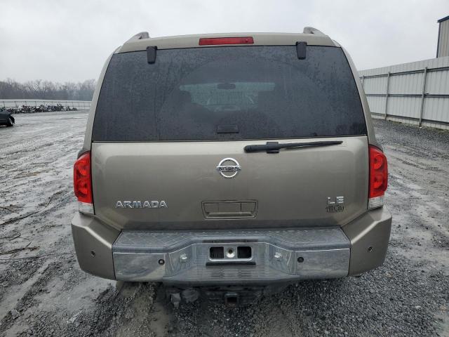 2006 Nissan Armada Se VIN: 5N1AA08A76N742708 Lot: 45156844