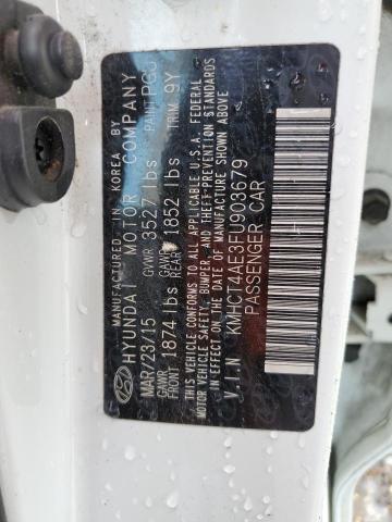 2015 Hyundai Accent Gls VIN: KMHCT4AE3FU903679 Lot: 48045914