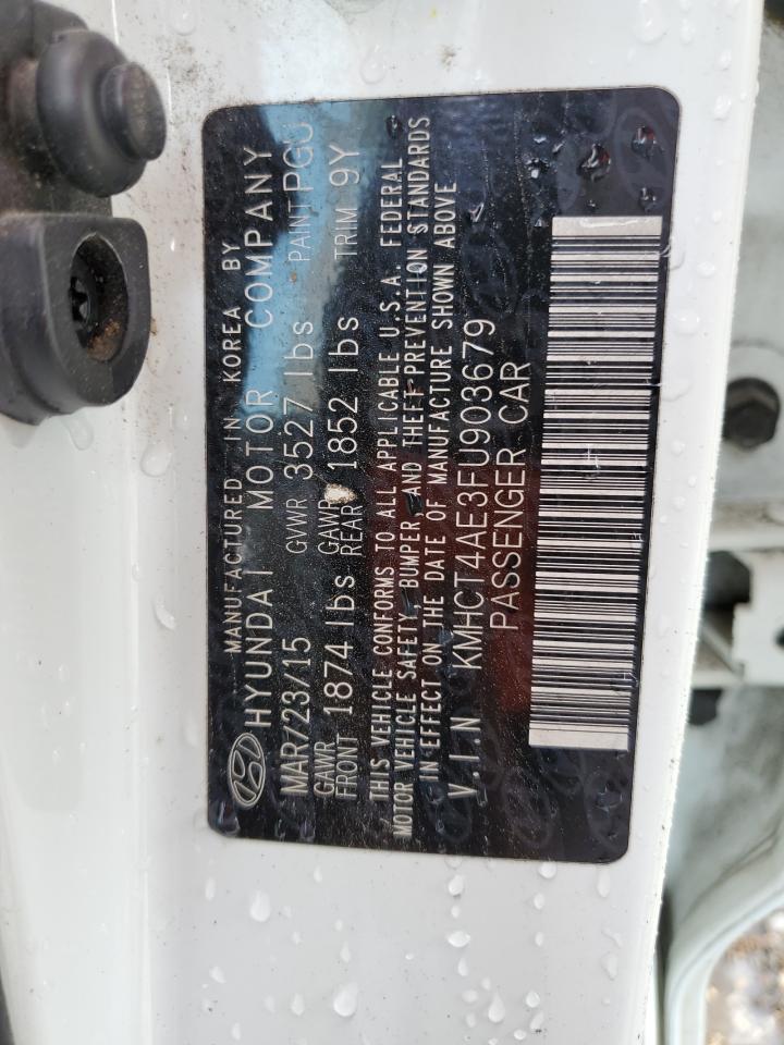 KMHCT4AE3FU903679 2015 Hyundai Accent Gls