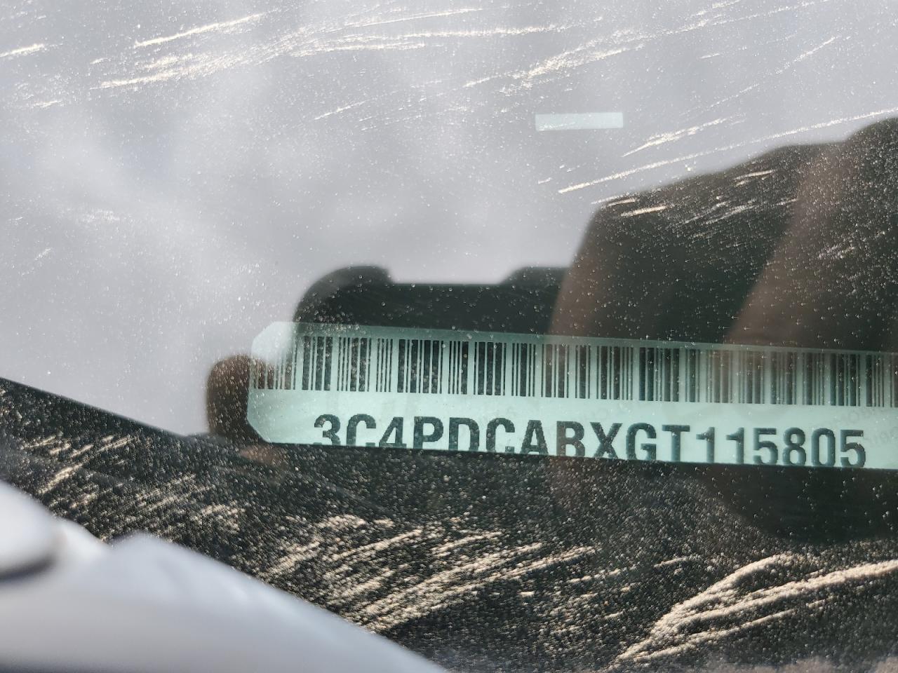 3C4PDCABXGT115805 2016 Dodge Journey Se