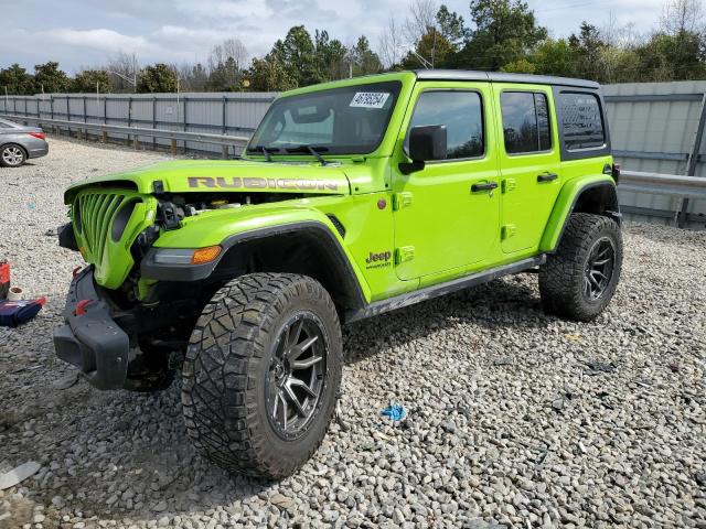 Lot #2428254488 2021 JEEP WRANGLER U salvage car