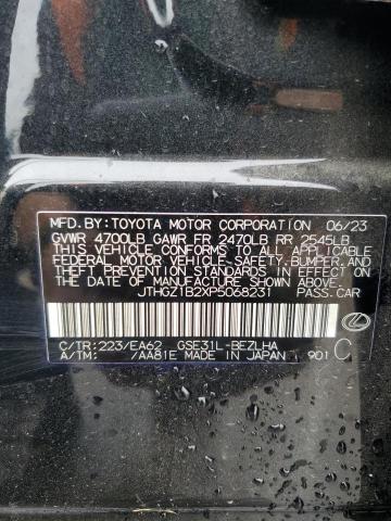 2023 LEXUS IS 350 F S - JTHGZ1B2XP5068231