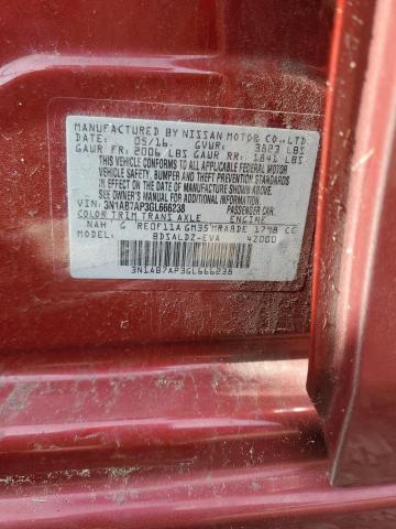 2016 Nissan Sentra S VIN: 3N1AB7AP3GL666238 Lot: 46334224