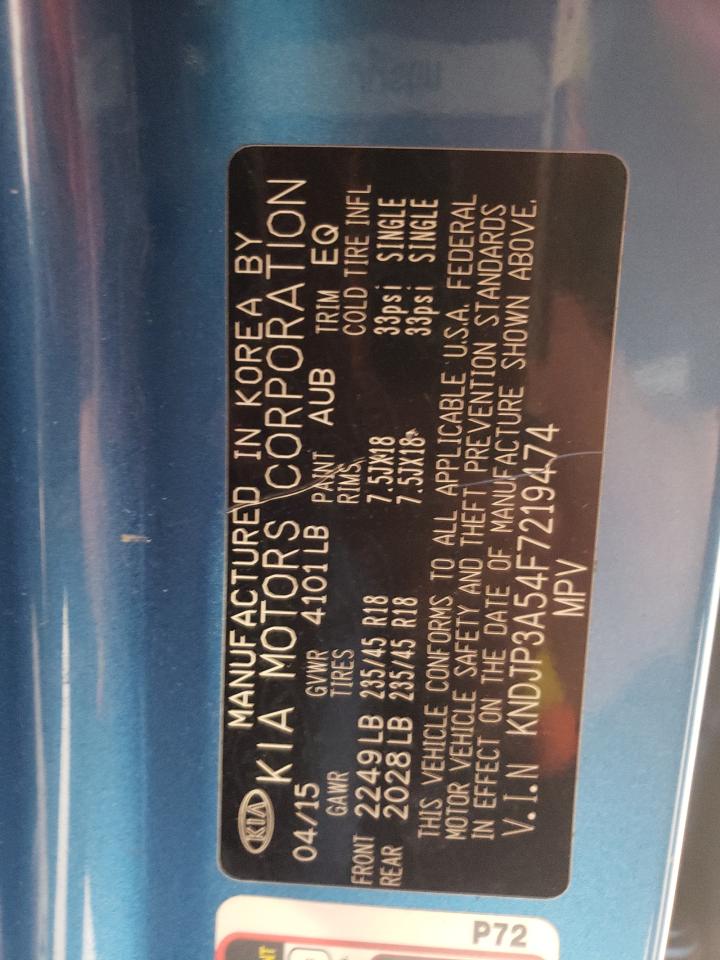 KNDJP3A54F7219474 2015 Kia Soul +