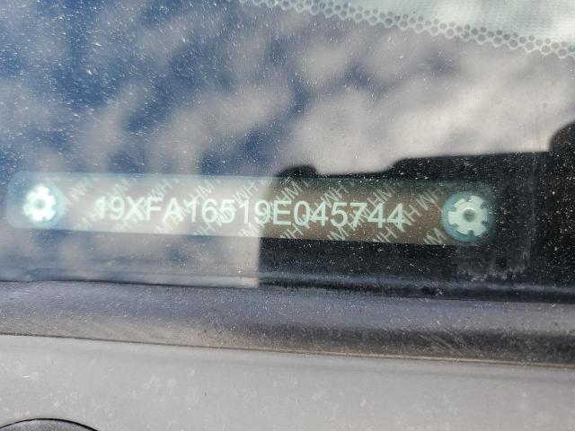 2009 Honda Civic Lx VIN: 19XFA16519E045744 Lot: 39245060