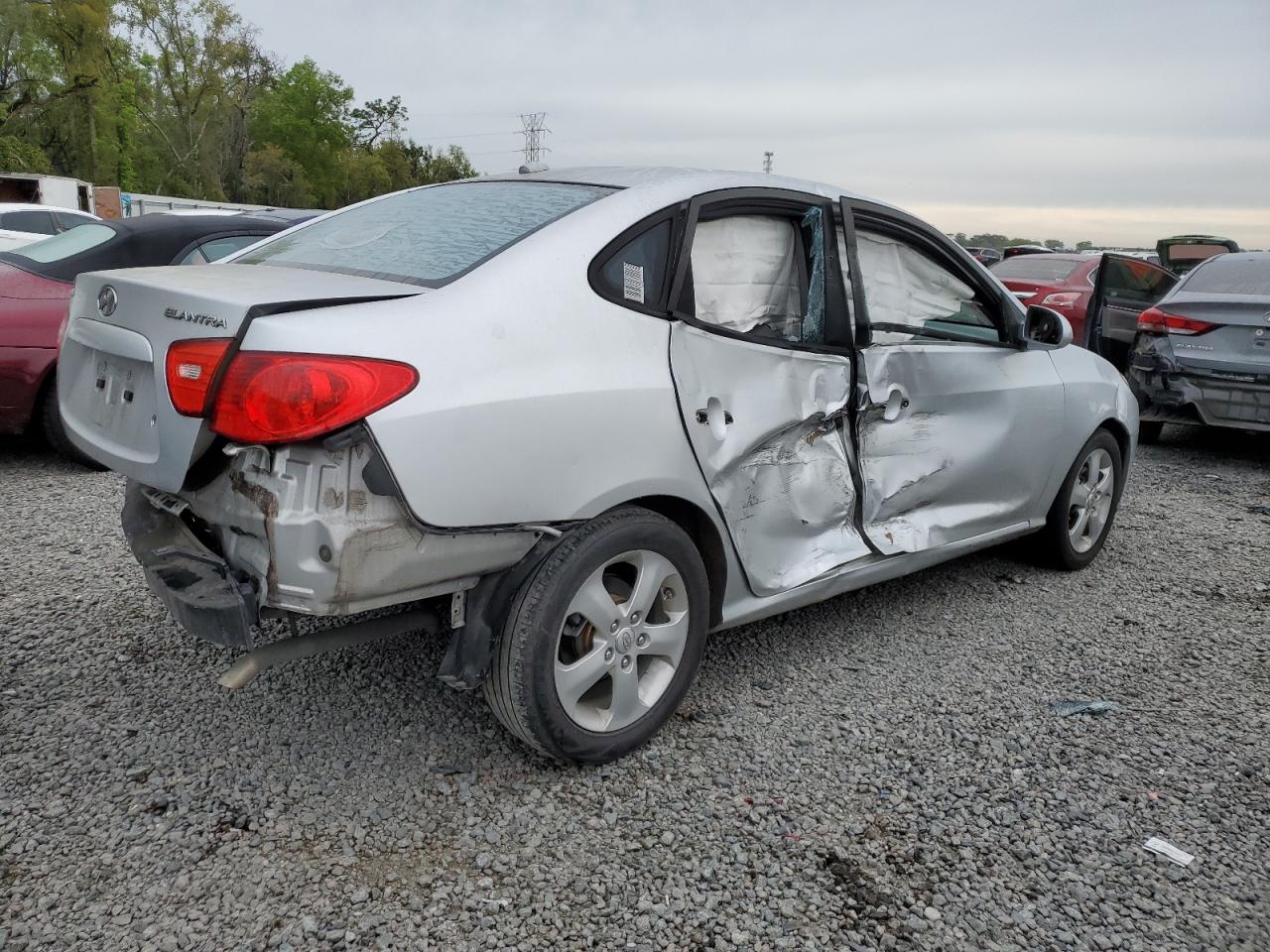 KMHDU46D28U489833 2008 Hyundai Elantra Gls