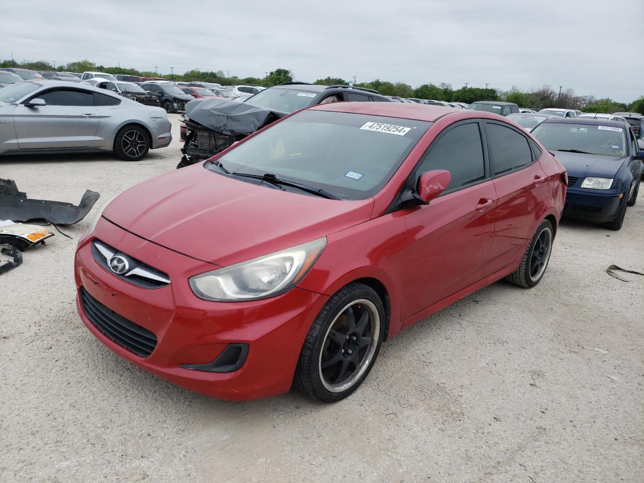 KMHCT4AE4EU656638 2014 Hyundai Accent Gls