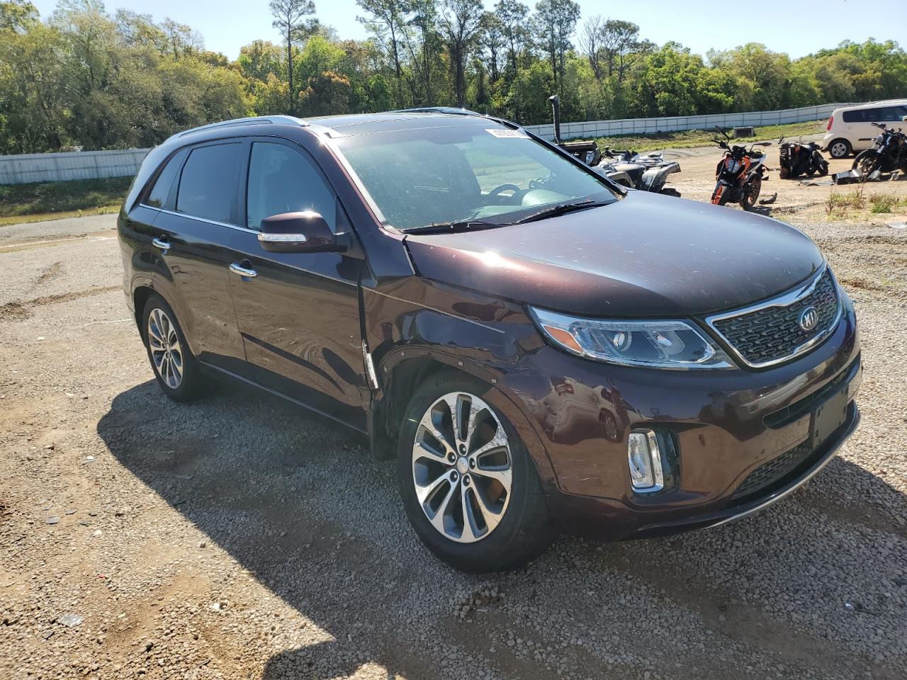 5XYKW4A74EG490017 2014 Kia Sorento Sx