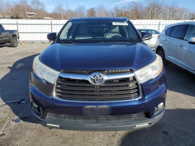 VIN 5TDJKRFH5ES027294 2014 Toyota Highlander, Xle no.5