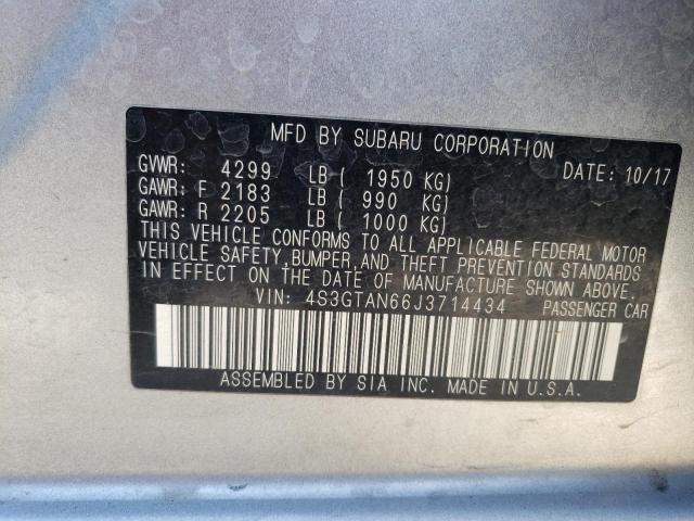 2018 SUBARU IMPREZA LI - 4S3GTAN66J3714434