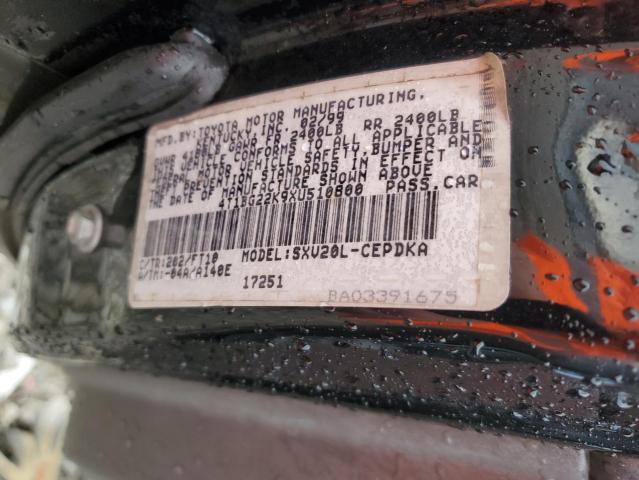 1999 Toyota Camry Ce VIN: 4T1BG22K9XU510800 Lot: 47888294