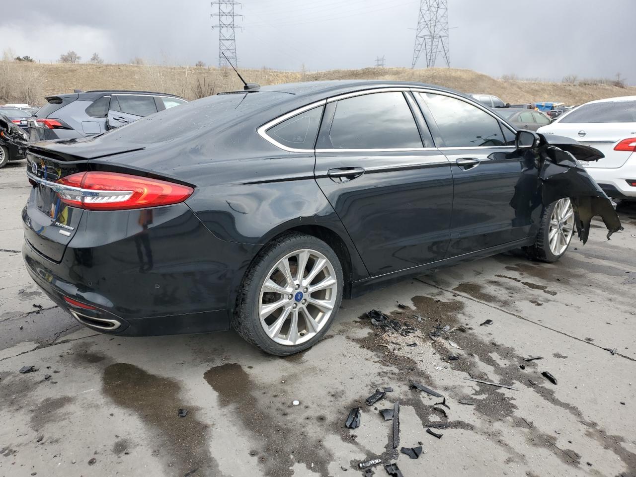 2017 Ford Fusion Titanium vin: 3FA6P0D9XHR110005