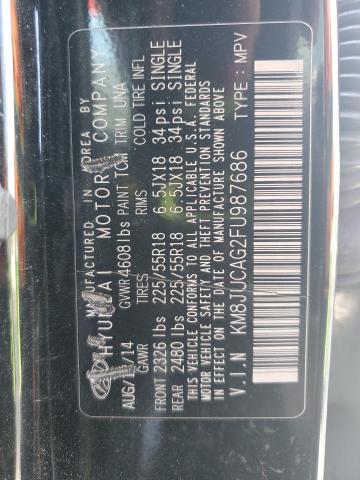 2015 HYUNDAI TUCSON LIM - KM8JUCAG2FU987686