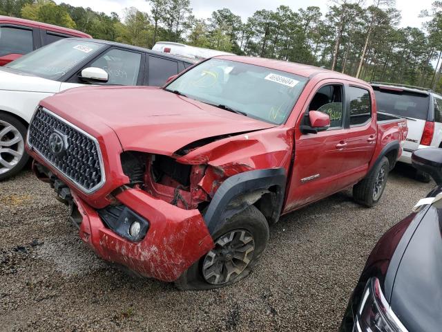 Lot #2471392930 2019 TOYOTA TACOMA DOU salvage car