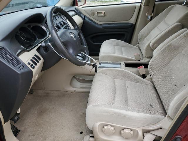 JTEGD21A030055330 | 2003 Toyota highlander