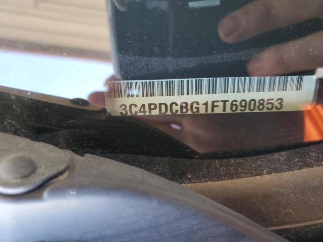 2015 Dodge Journey Sxt VIN: 3C4PDCBG1FT690853 Lot: 47620884