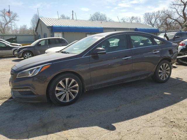 Vin: 5npe34af9fh256608, lot: 45819564, hyundai sonata sport 20151
