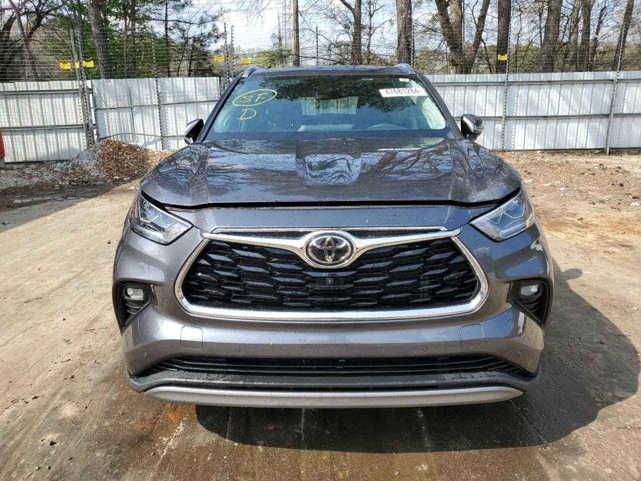 5TDFZRAH4NS100339 2022 Toyota Highlander Platinum