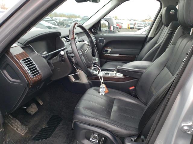 2017 LAND ROVER RANGE ROVE - SALGS2FV3HA369537