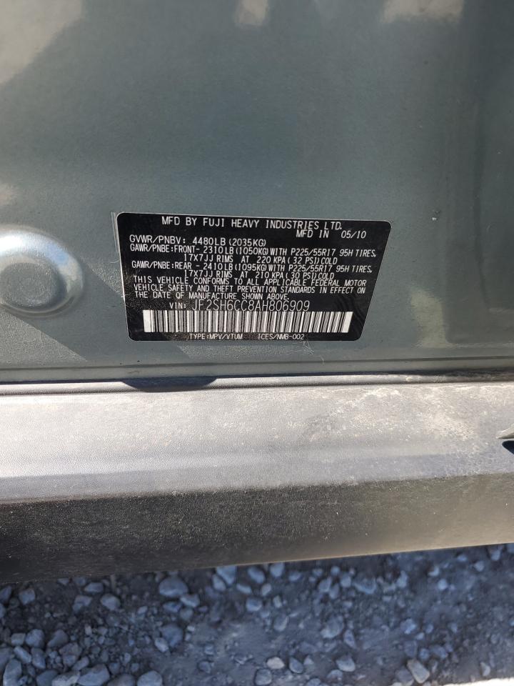 JF2SH6CC8AH806909 2010 Subaru Forester 2.5X Premium