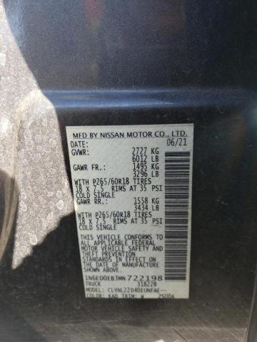 2021 NISSAN FRONTIER S - 1N6ED0EB3MN722198