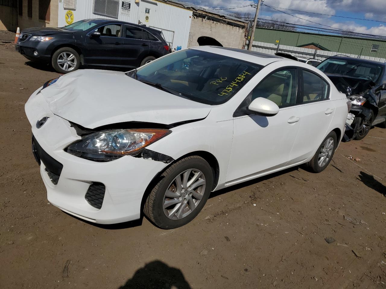 JM1BL1V89C1631090 2012 Mazda 3 I