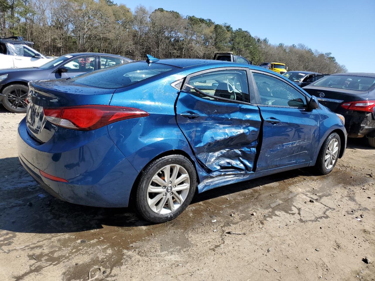 KMHDH4AE5EU201643 2014 Hyundai Elantra Se