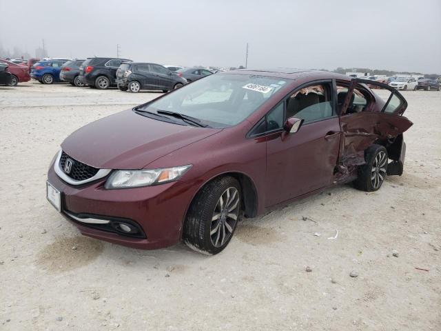 2015 HONDA CIVIC EXL - 2HGFB2F97FH533815