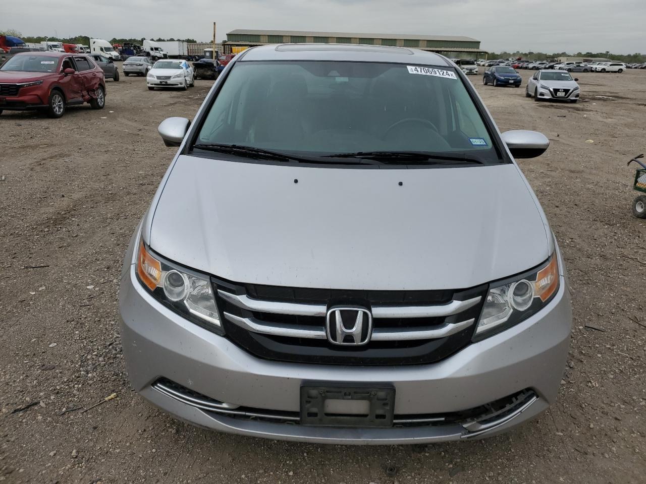 5FNRL5H67FB014654 2015 Honda Odyssey Exl