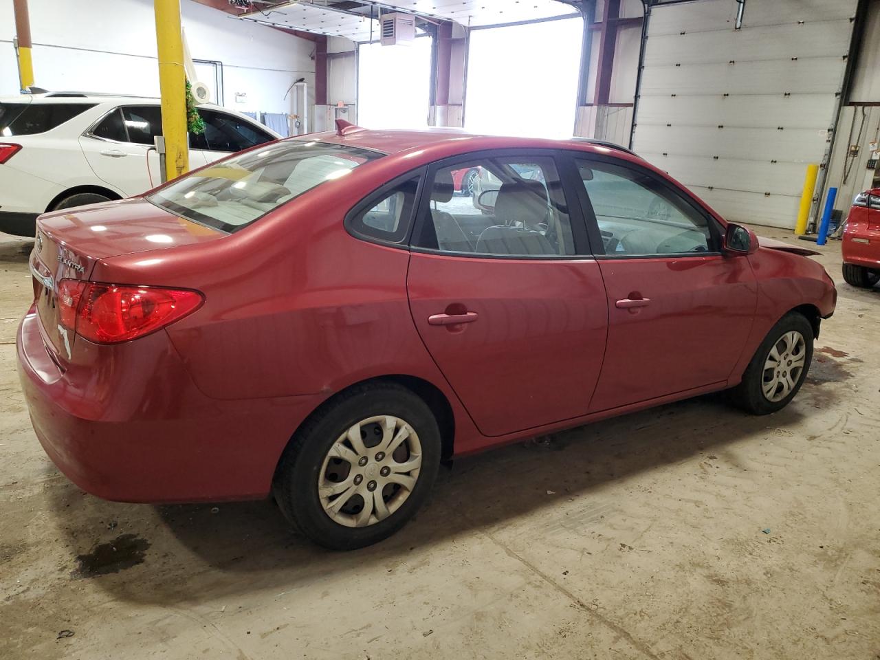 KMHDU4AD4AU158054 2010 Hyundai Elantra Blue