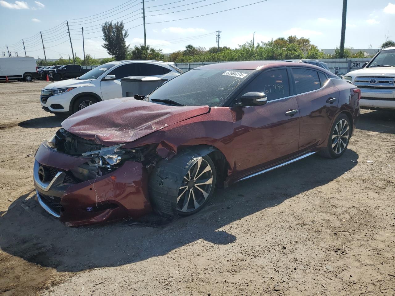 1N4AA6AP2GC402021 NISSAN MAXIMA 2016