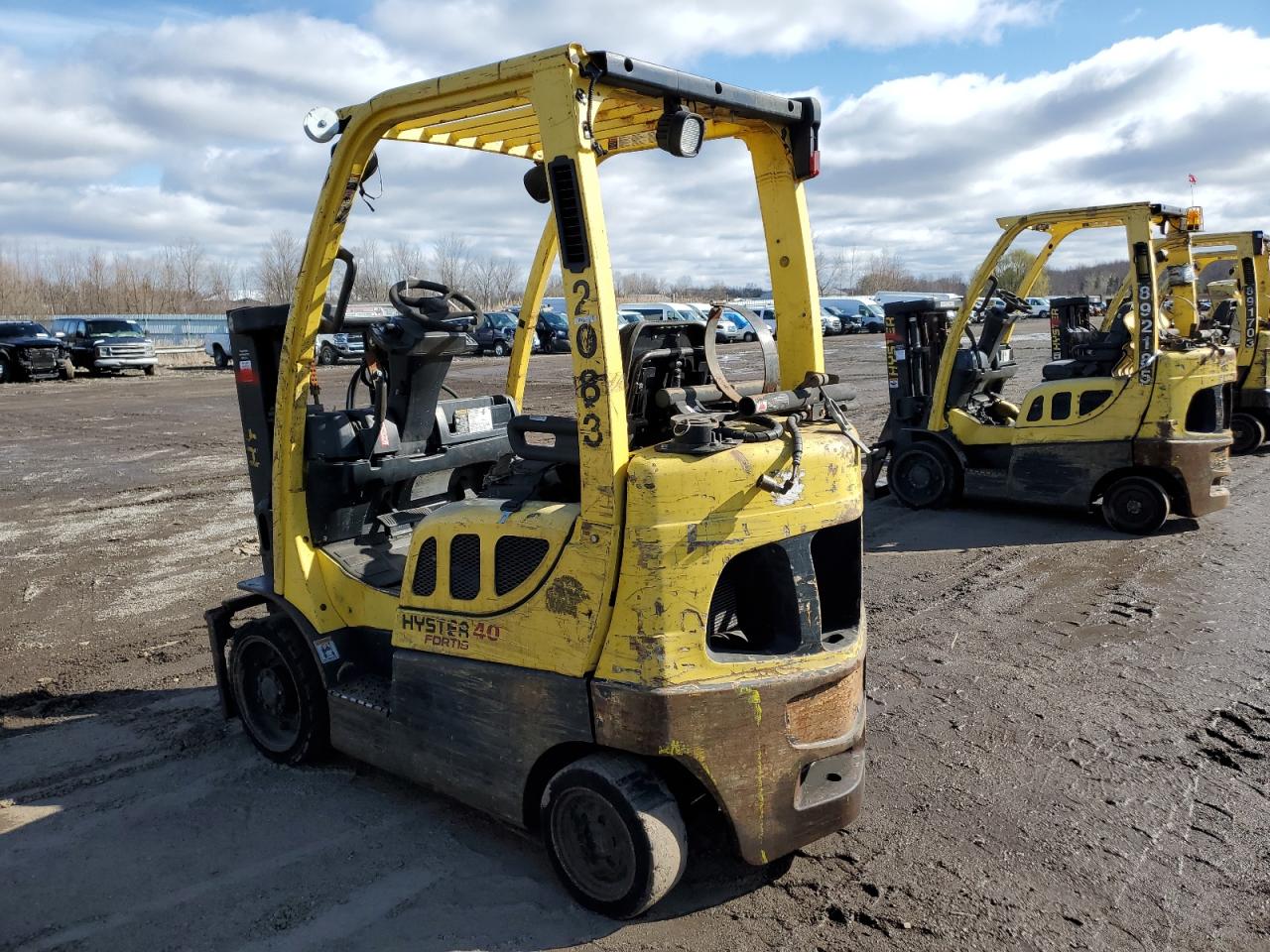 Lot #3242791975 2009 HYSTER FORKLIFT