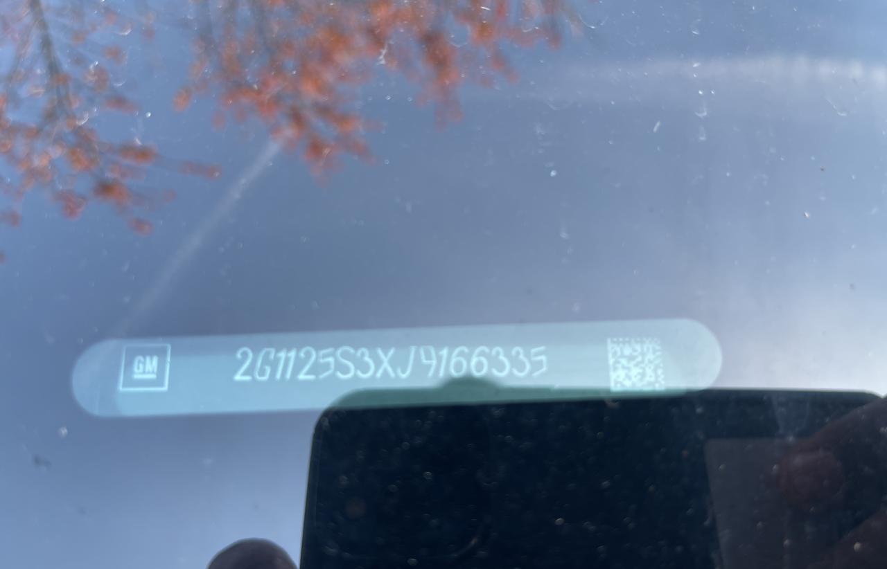 2G1125S3XJ9166335 CHEVROLET IMPALA 2018