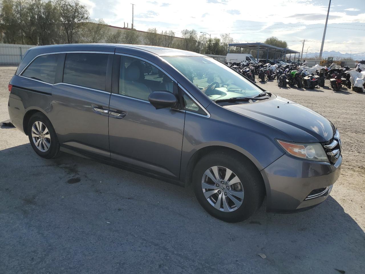 2014 Honda Odyssey Exl vin: 5FNRL5H61EB075237