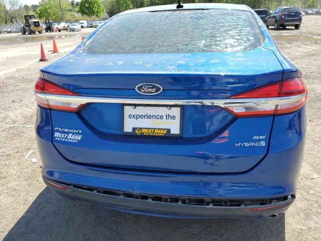 2018 Ford Fusion Se Hybrid VIN: 3FA6P0LU1JR269037 Lot: 47584114