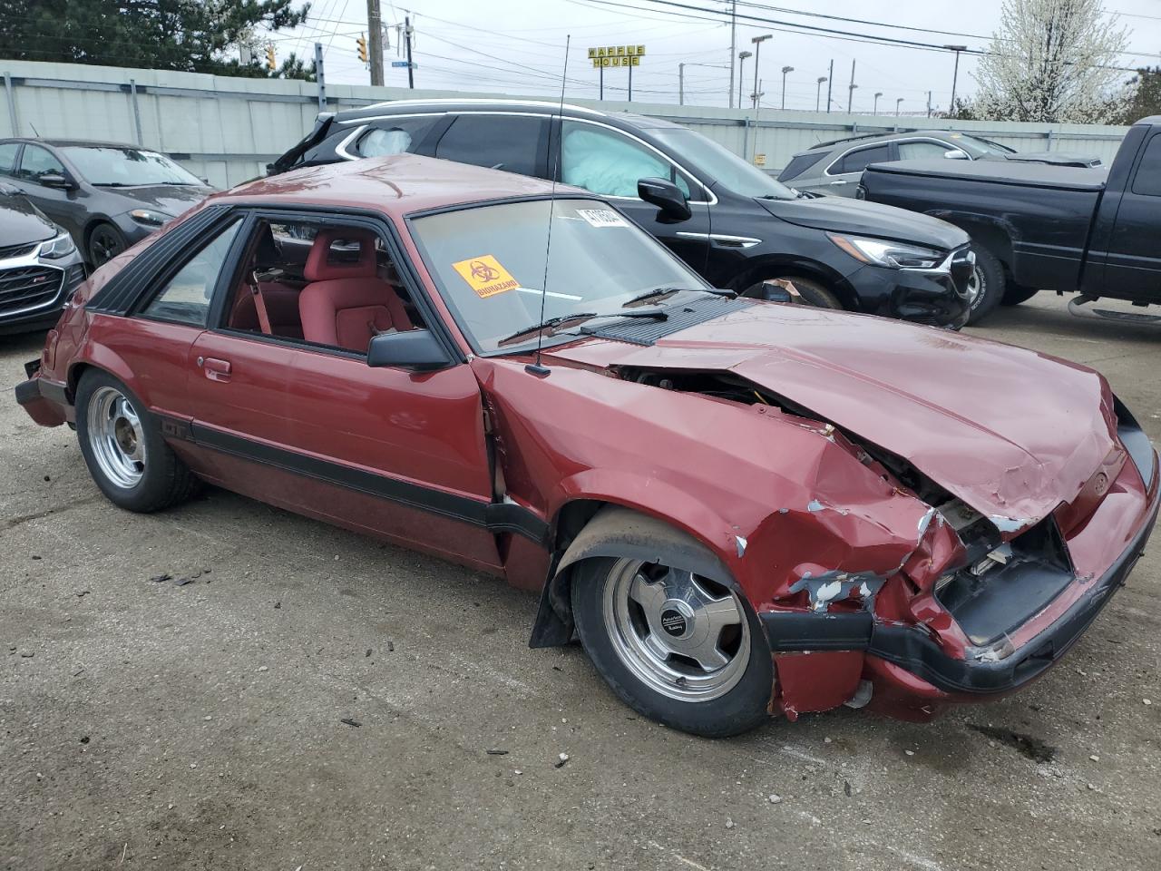 Lot #2952332049 1986 FORD MUSTANG LX