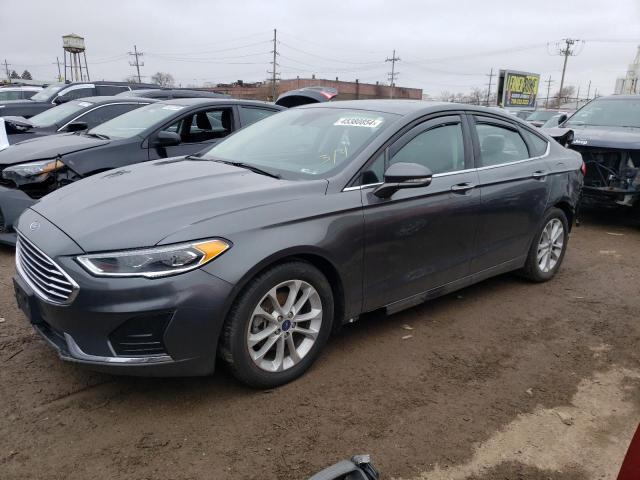 Lot #2411851939 2020 FORD FUSION SEL salvage car