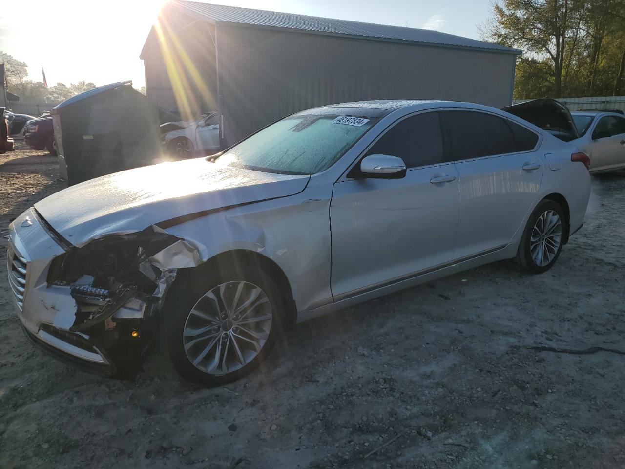 KMHGN4JE2FU054432 2015 Hyundai Genesis 3.8L