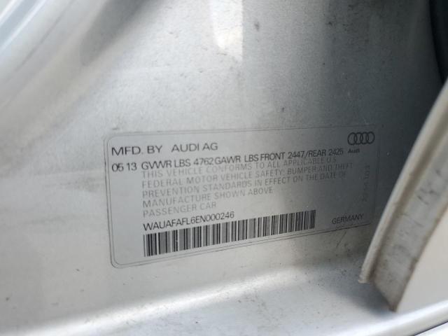 VIN WAUAFAFL6EN000246 2014 Audi A4, Premium no.12