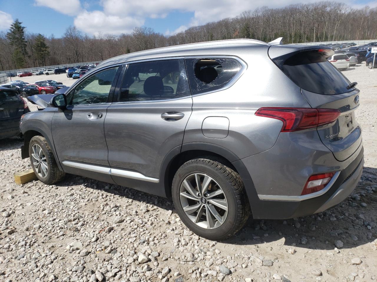 5NMS3CADXKH121267 2019 Hyundai Santa Fe Sel