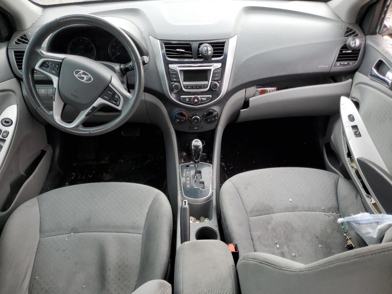 KMHCU5AE5EU168477 2014 Hyundai Accent Gls